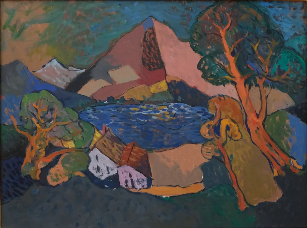 GB-M1209 – Bergmann Bergmann: Tessiner See, undatiert