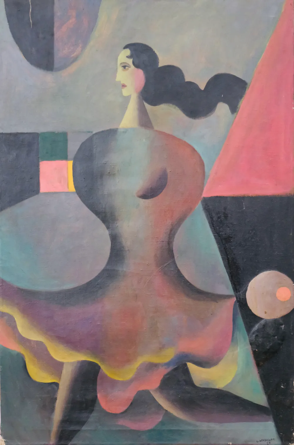 GB-M1210 – Bergmann Bergmann: Tänzerin, undatiert