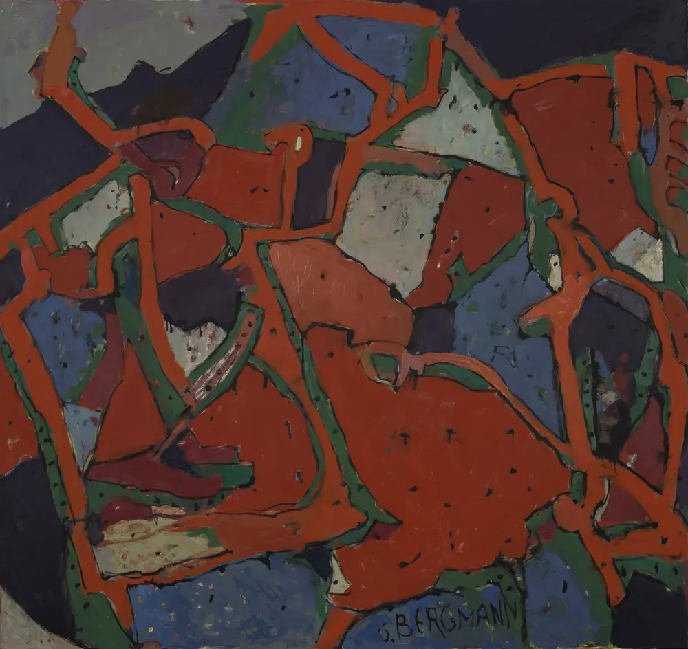 GB-M1052 – Bergmann Bergmann: Im roten Netz, 1999