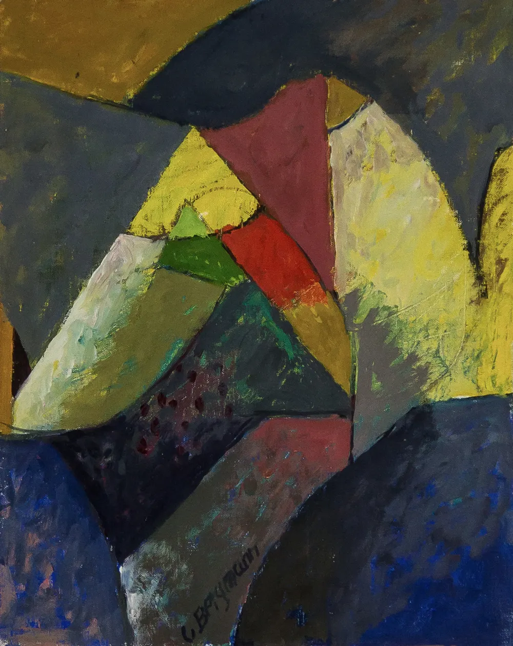 GB-M1008 – Bergmann Bergmann: Ohne Titel, ca. 1988