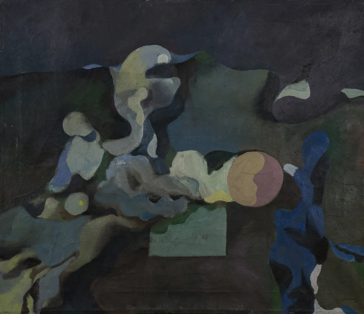 GB-M1088 – Bergmann Bergmann: ohne Titel, 1955