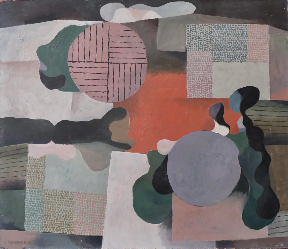 GB-M1198 – Bergmann Bergmann: ohne Titel, 1956