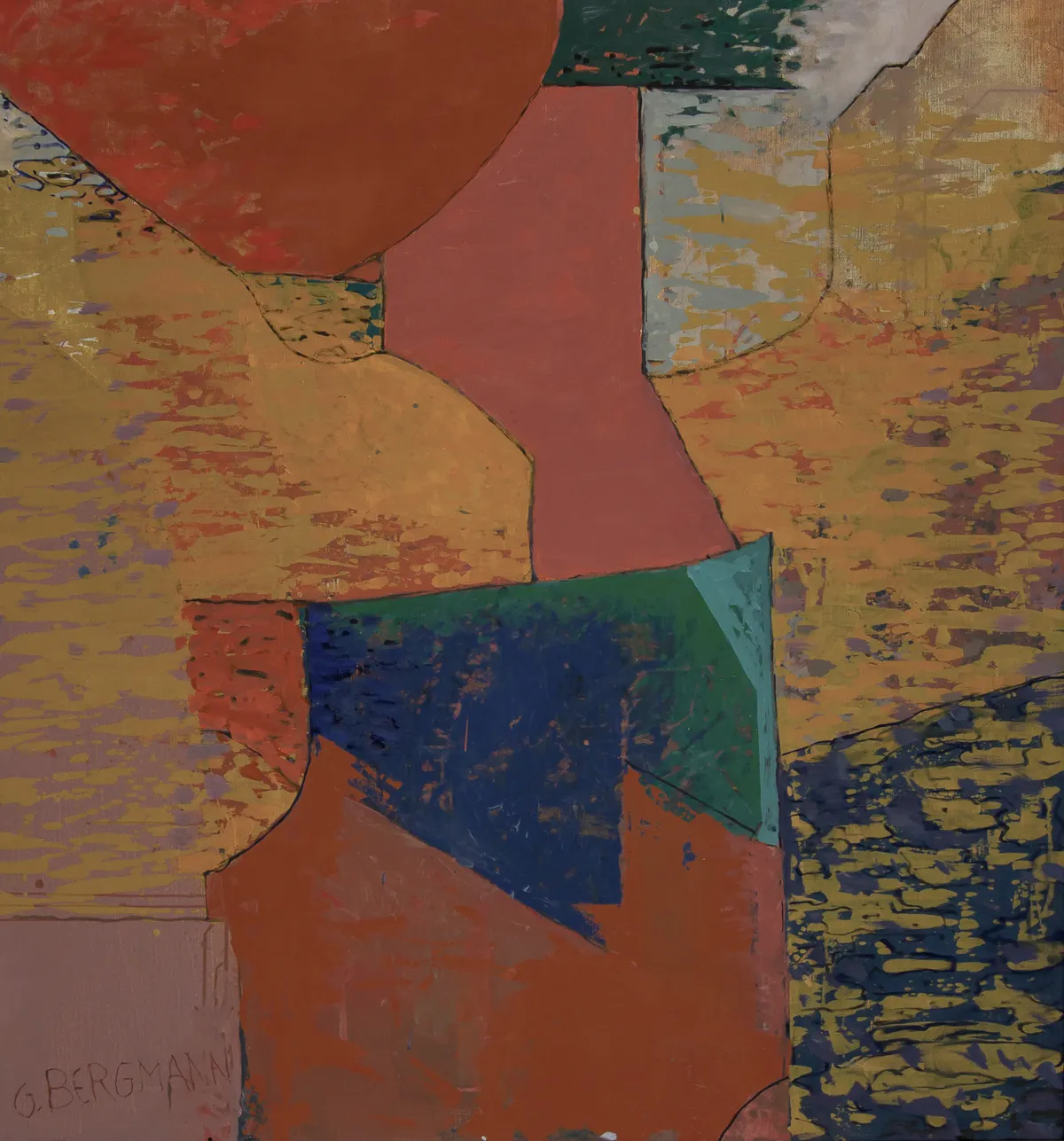 GB-M1045 – Bergmann Bergmann: Red and Yellow II, 2006