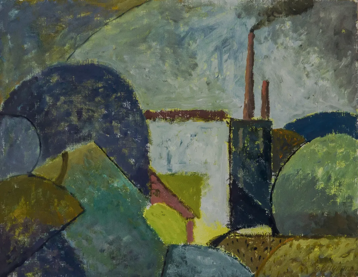 GB-M1032 – Bergmann Bergmann: ohne Titel, 1987