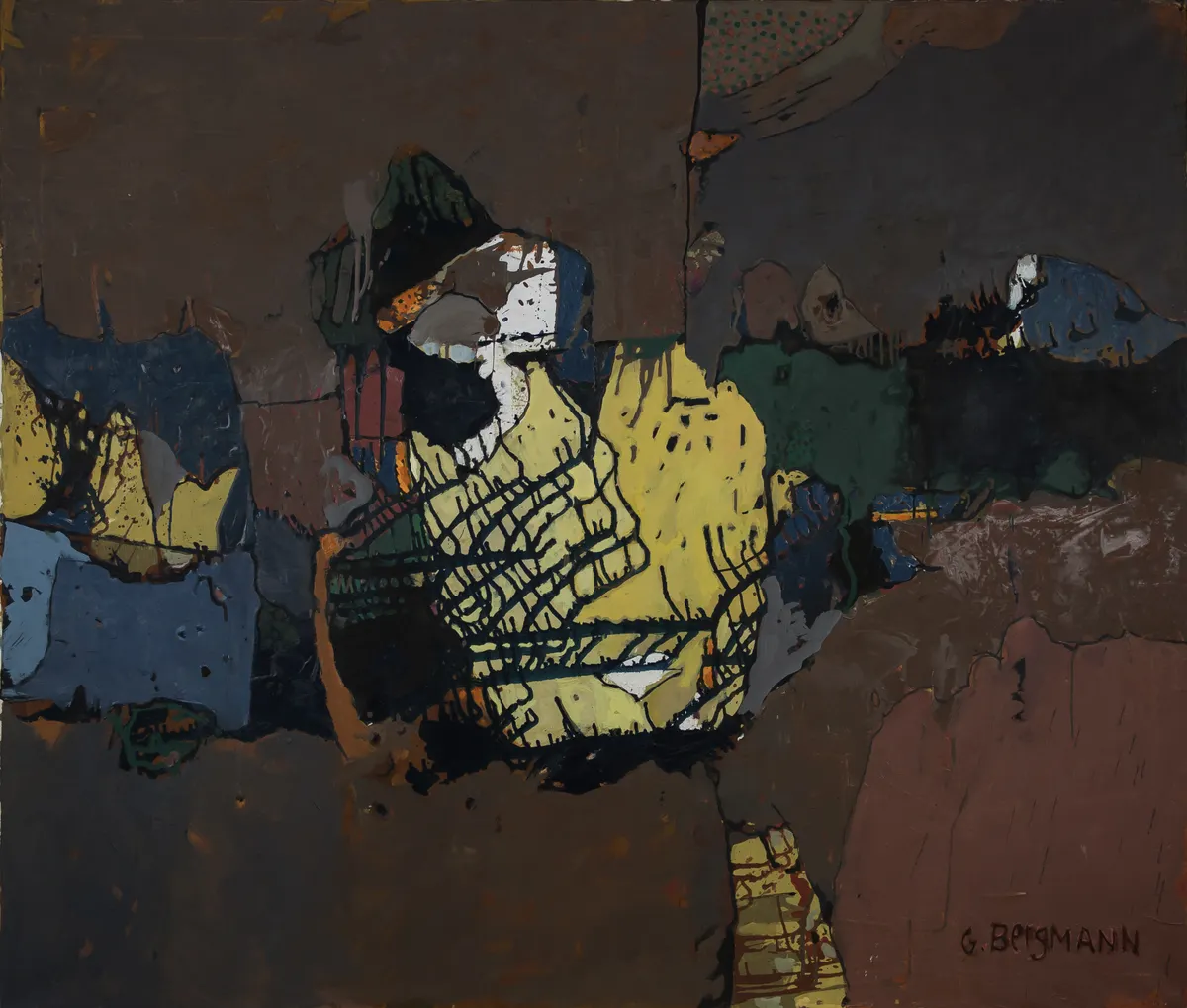 GB-M1132 – Bergmann Bergmann: Erstarrte Rinnsale, undatiert