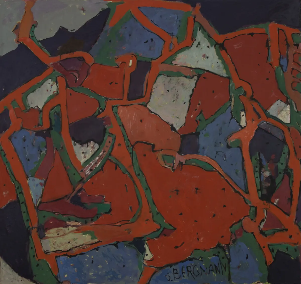 GB-M1052 – Bergmann Bergmann: Im roten Netz, 1999