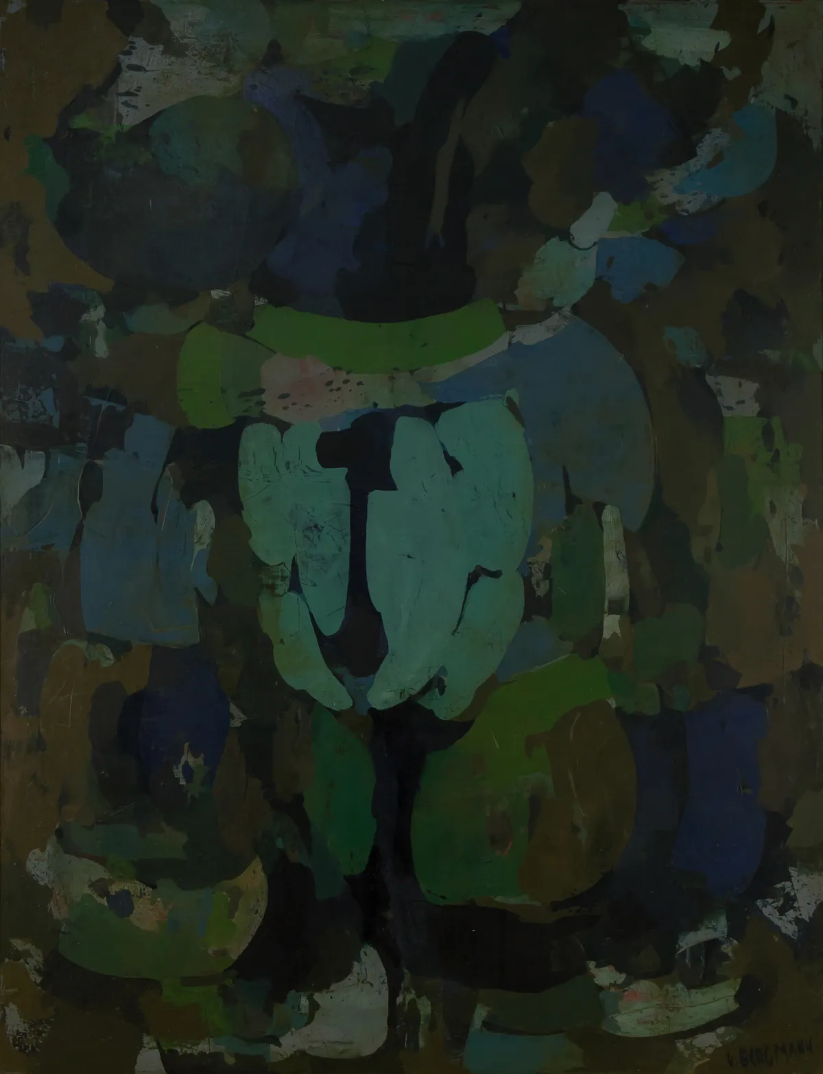 GB-M1090 – Bergmann Bergmann: Waldteppich, 1959