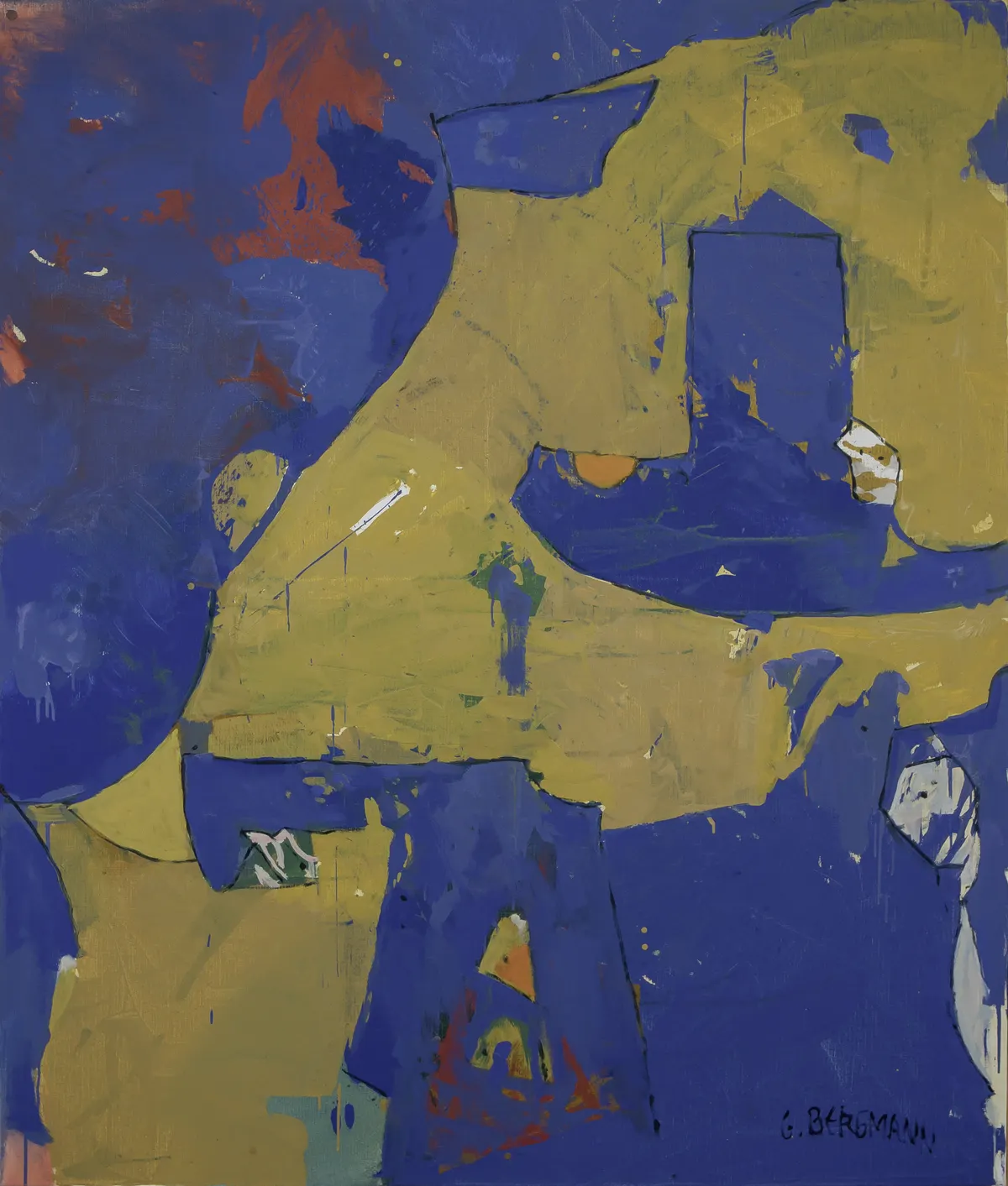 GB-M1164 – Bergmann Bergmann: Blau Gelb, 2004