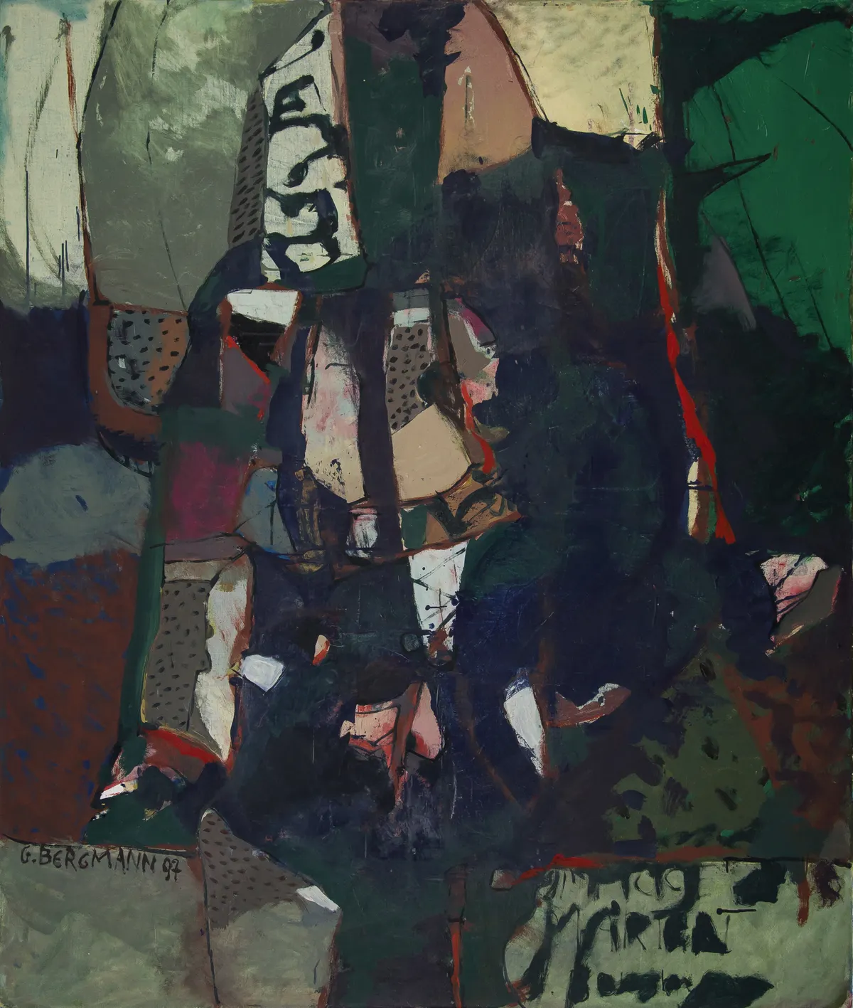 GB-M1075 – Bergmann Bergmann: Fragmente, 1996/1997